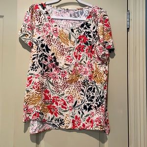 Boutique floral spring/summer shirt… Les Amis brand.